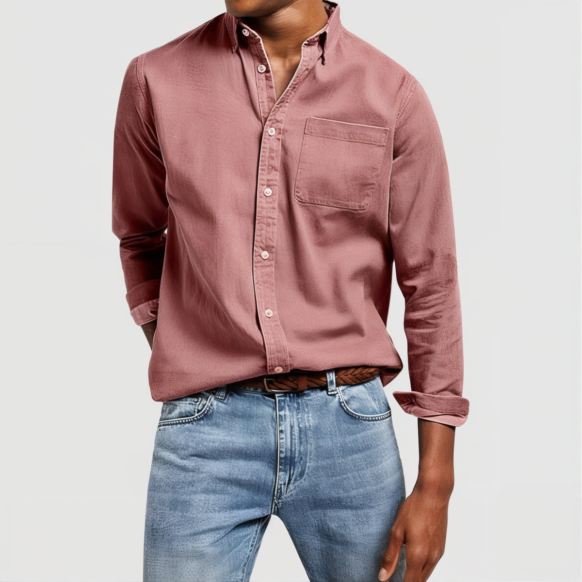 Erik | Casual Elegant Bomullsskjorta för Män coll3