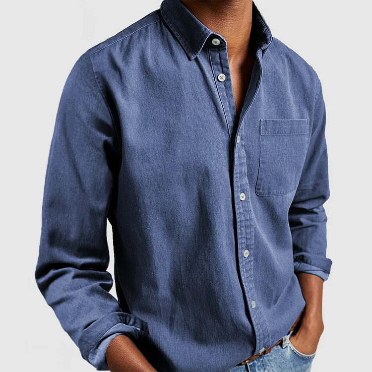 Erik | Casual Elegant Bomullsskjorta för Män coll3