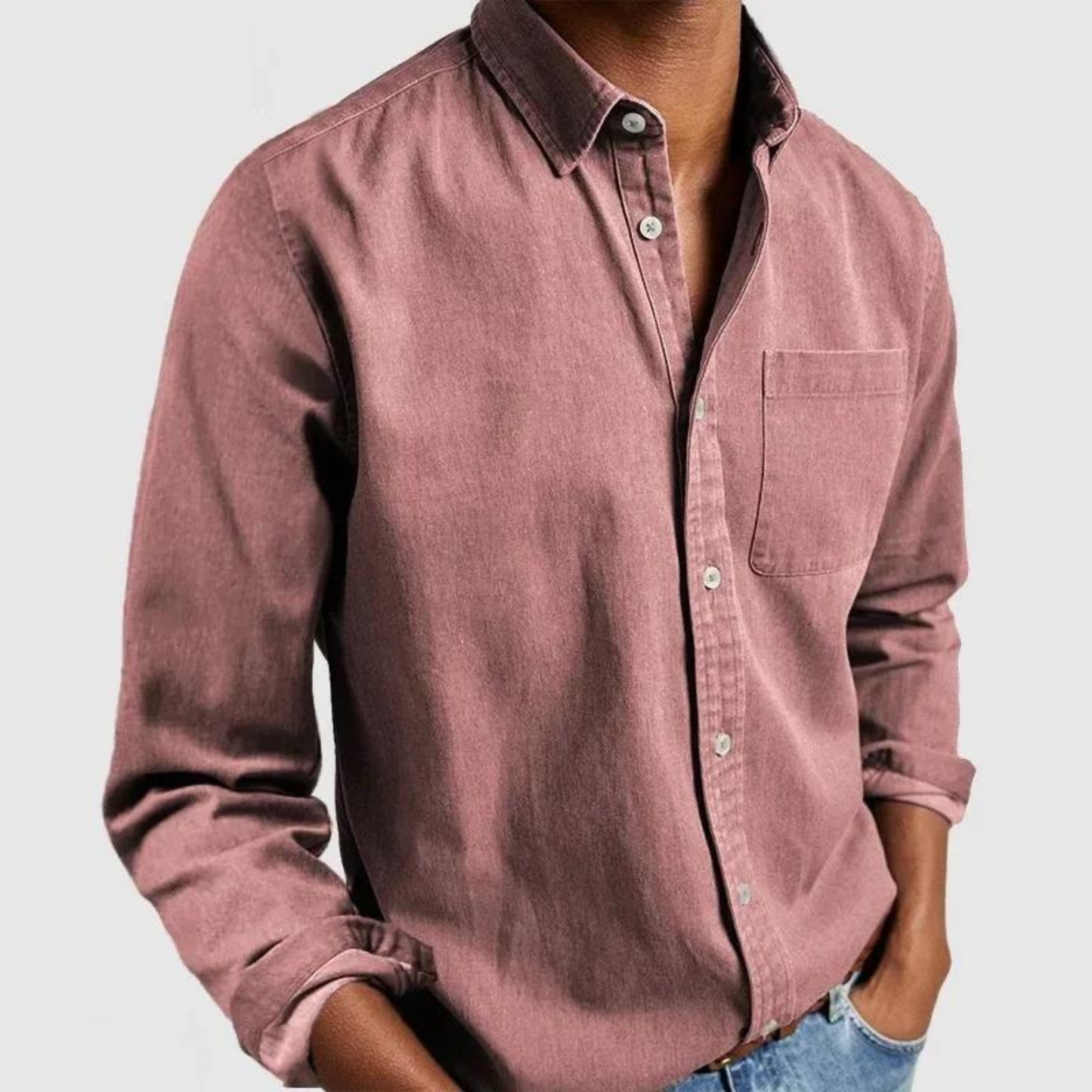 Erik | Casual Elegant Bomullsskjorta för Män coll3