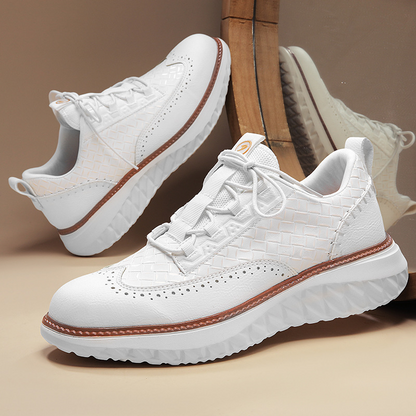 Marcus™ | Lyxiga Läder Sneakers