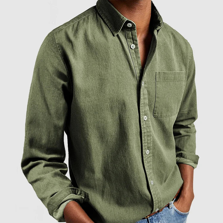 Erik | Casual Elegant Bomullsskjorta för Män coll3