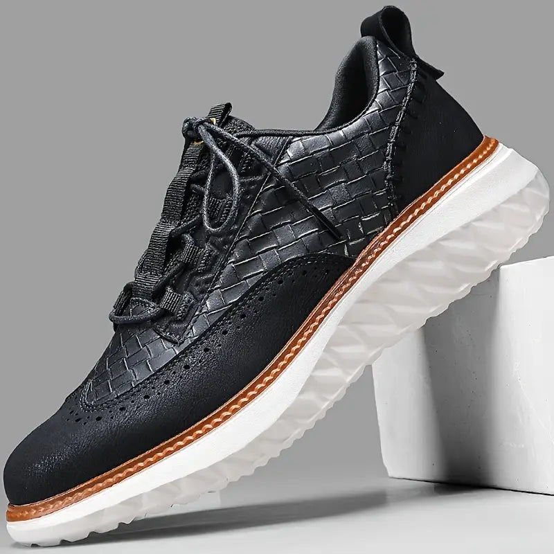 Marcus™ | Lyxiga Läder Sneakers